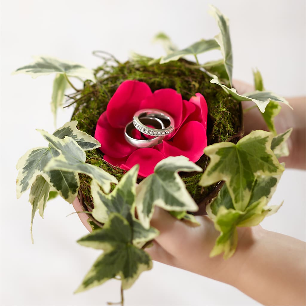 Lila Rose Ring Nest – The Colonial Florist And Gift Shop, Huntingdon PA