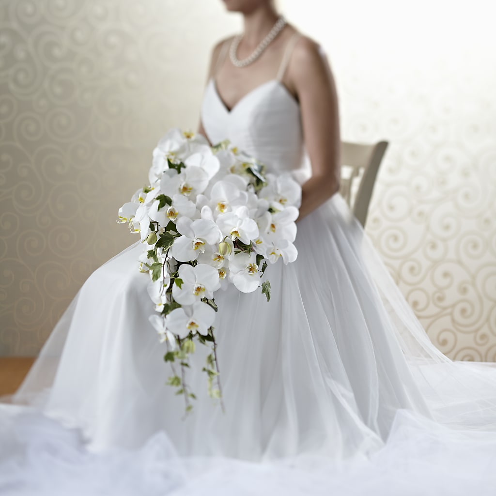 Classic White Bouquet – The Colonial Florist And Gift Shop, Huntingdon PA