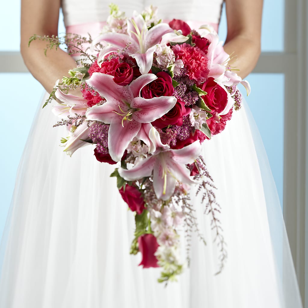 Lily & Rose Bouquet – The Colonial Florist And Gift Shop, Huntingdon PA