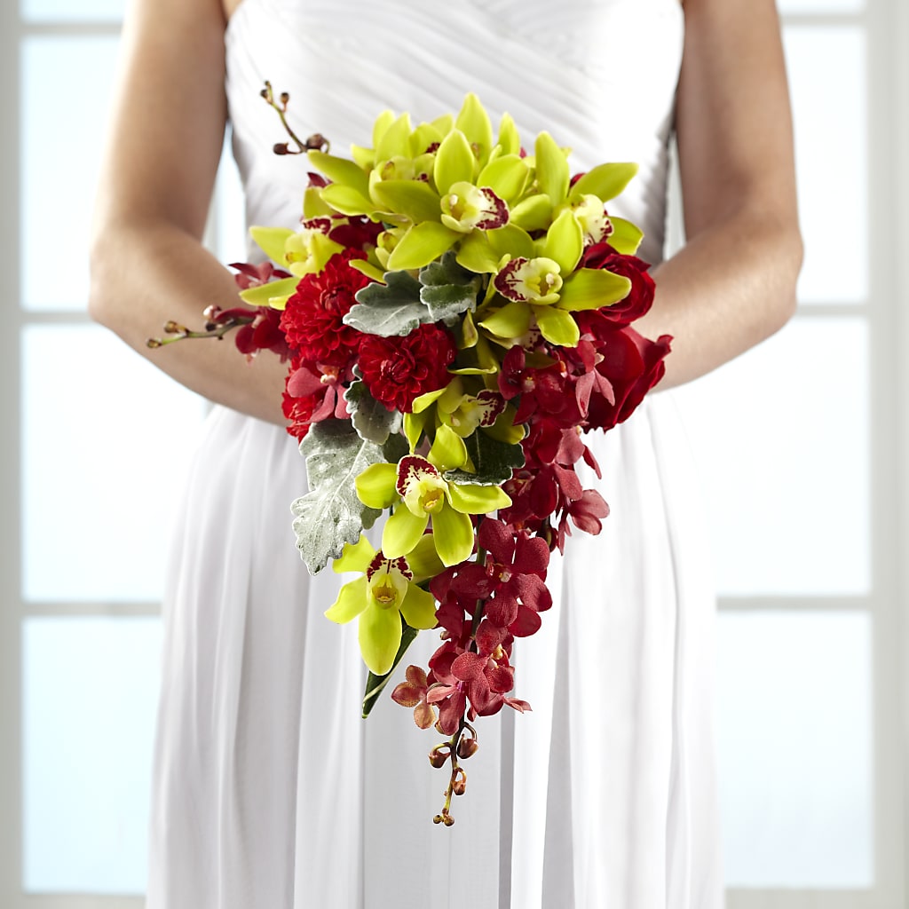Elegant Orchid Bouquet – The Colonial Florist And Gift Shop, Huntingdon PA