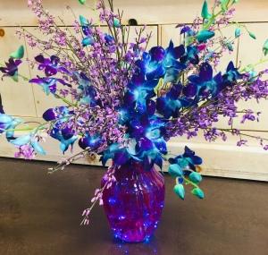 Blueberry Orchid Bouquet