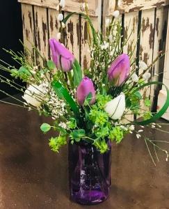 Tulip Bouquet –  The Colonial Florist And Gift Shop, Huntingdon PA