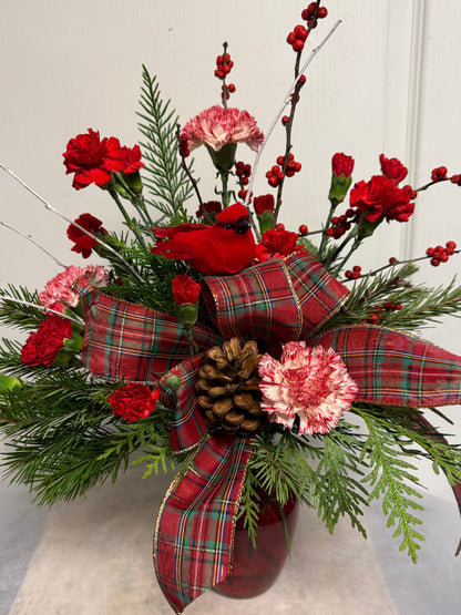 Christmas Cardinal –  The Colonial Florist And Gift Shop, Huntingdon PA