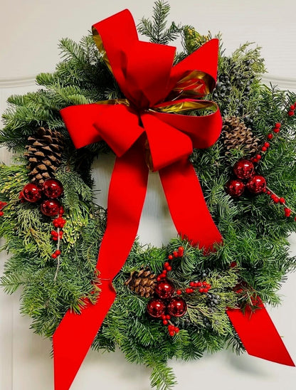 Christmas Pine wreath –  The Colonial Florist And Gift Shop, Huntingdon PA
