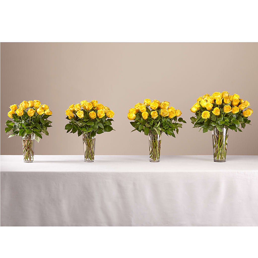 Long Stem Yellow Rose Bouquet –  The Colonial Florist And Gift Shop, Huntingdon PA