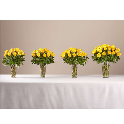 Long Stem Yellow Rose Bouquet –  The Colonial Florist And Gift Shop, Huntingdon PA