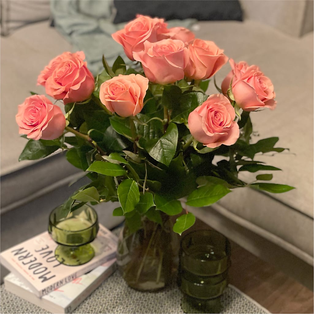 Long Stem Pink Rose Bouquet –  The Colonial Florist And Gift Shop, Huntingdon PA