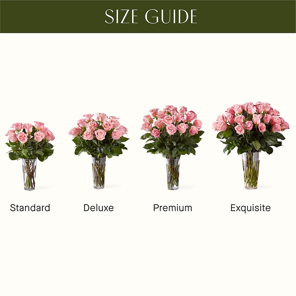 Long Stem Pink Rose Bouquet –  The Colonial Florist And Gift Shop, Huntingdon PA