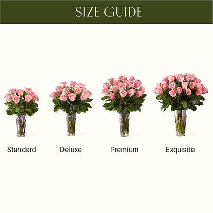 Long Stem Pink Rose Bouquet –  The Colonial Florist And Gift Shop, Huntingdon PA