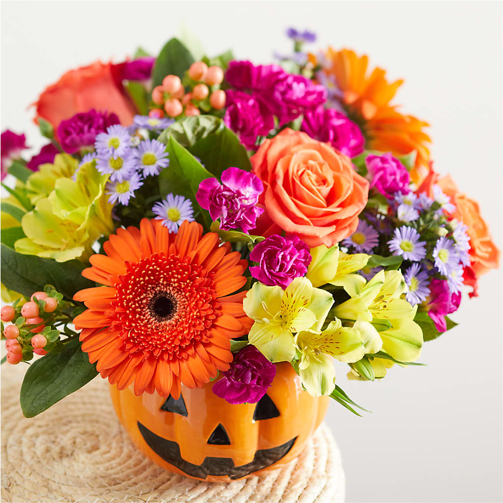 Tricks & Treats Pumpkin –  The Colonial Florist And Gift Shop, Huntingdon PA