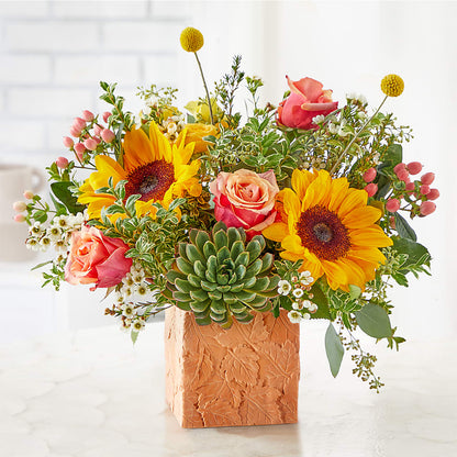 Sunflower Season Bouquet –  The Colonial Florist And Gift Shop, Huntingdon PA