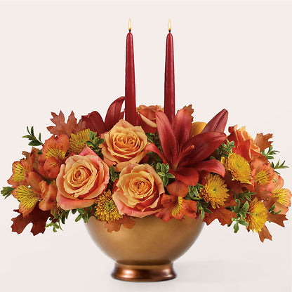 Harvest Table Centerpiece –  The Colonial Florist And Gift Shop, Huntingdon PA