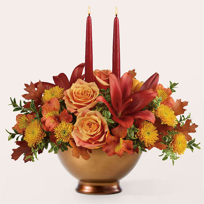 Harvest Table Centerpiece –  The Colonial Florist And Gift Shop, Huntingdon PA