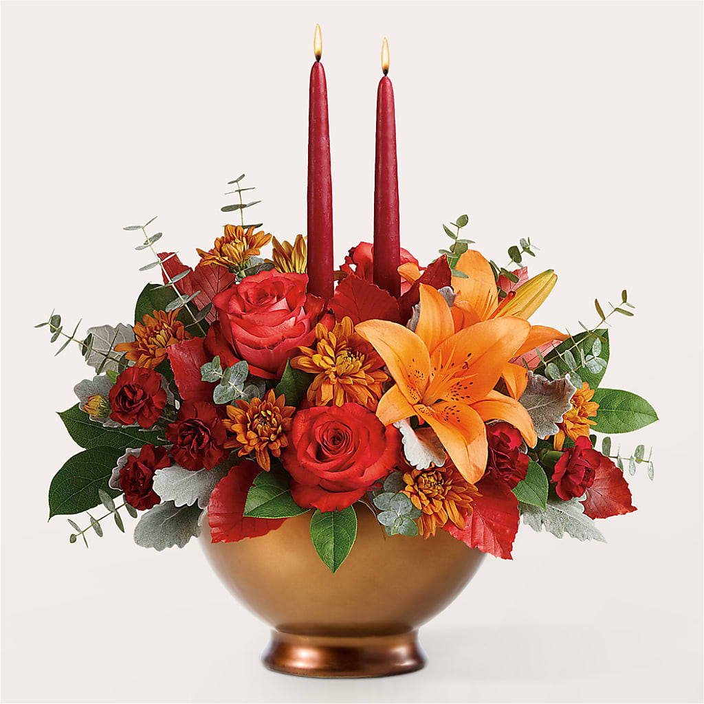 Fruits of Fall Centerpiece –  The Colonial Florist And Gift Shop, Huntingdon PA