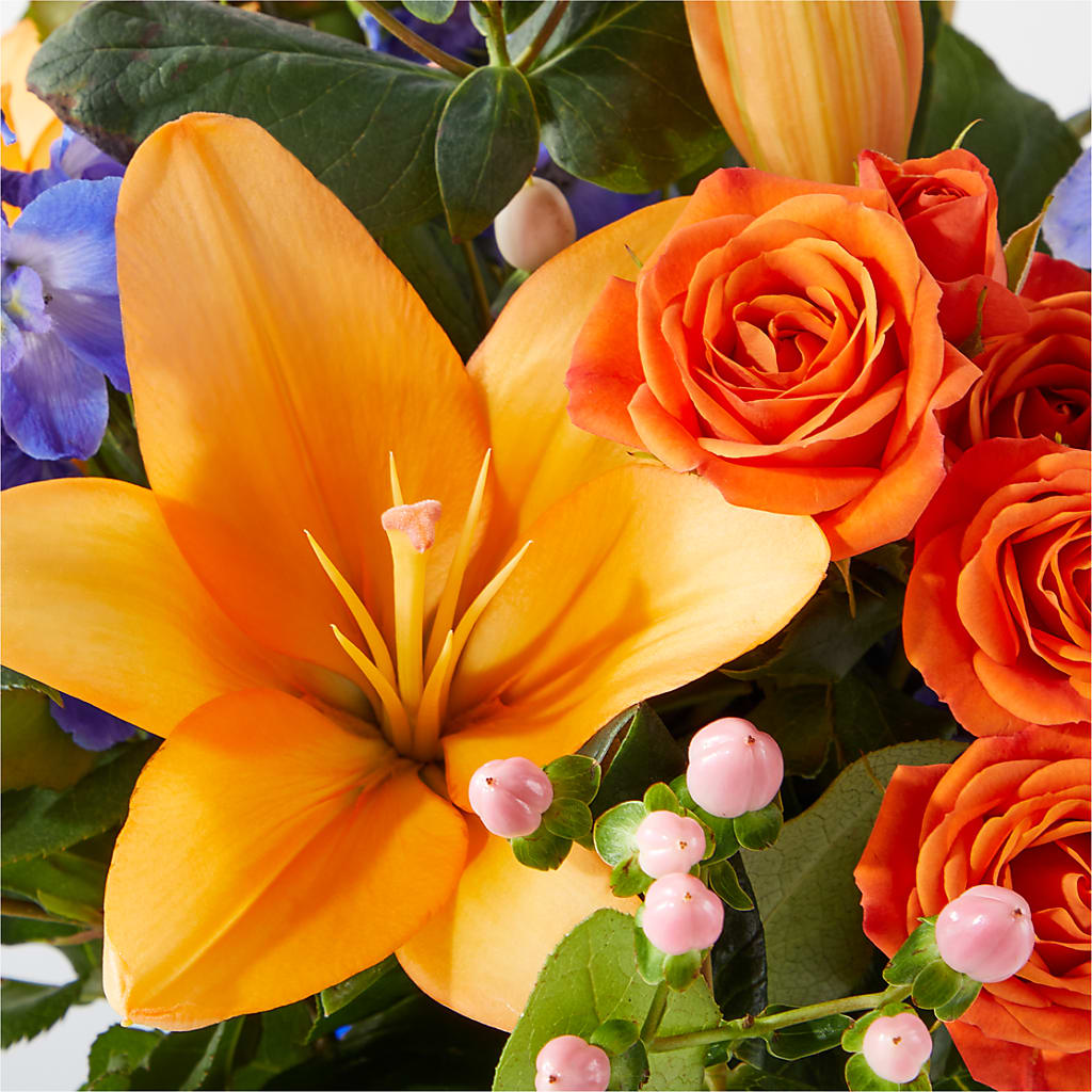 Radiant Citrus Bouquet –  The Colonial Florist And Gift Shop, Huntingdon PA