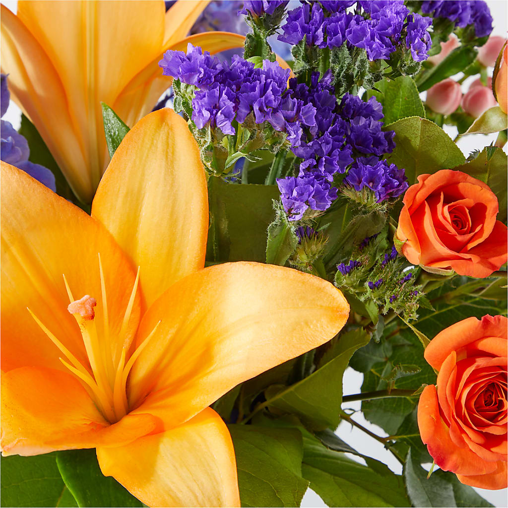 Radiant Citrus Bouquet –  The Colonial Florist And Gift Shop, Huntingdon PA