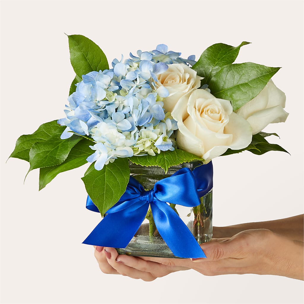 Sky Blue Delight Bouquet –  The Colonial Florist And Gift Shop, Huntingdon PA