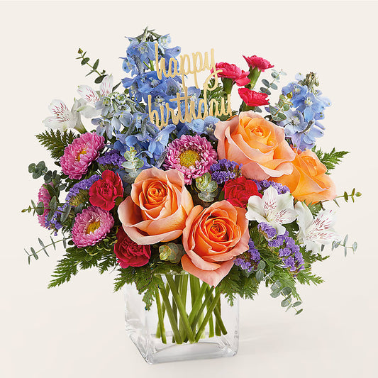 Birthday Bash Bouquet –  The Colonial Florist And Gift Shop, Huntingdon PA