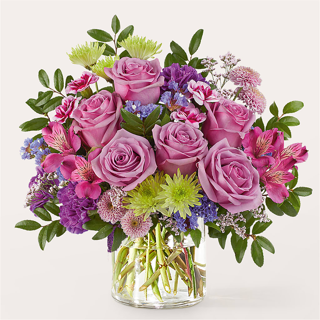 Glass Half Full Bouquet –  The Colonial Florist And Gift Shop, Huntingdon PA