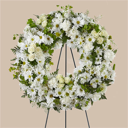 Faithful Wishes Wreath –  The Colonial Florist And Gift Shop, Huntingdon PA