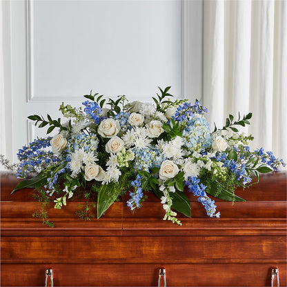 Timeless Essence Casket Spray –  The Colonial Florist And Gift Shop, Huntingdon PA