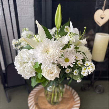 Classic Ivory – A Florist Original –  The Colonial Florist And Gift Shop, Huntingdon PA