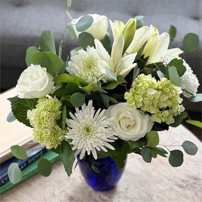 Snowy Dreams Bouquet –  The Colonial Florist And Gift Shop, Huntingdon PA