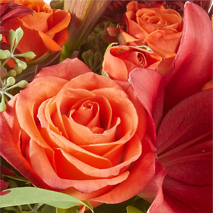 Crimson Leaves Bouquet –  The Colonial Florist And Gift Shop, Huntingdon PA