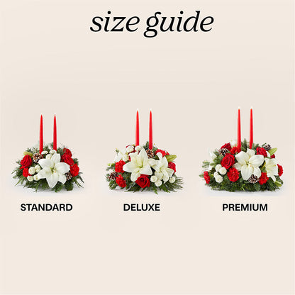 Seasonal Festivities Centerpiece –  The Colonial Florist And Gift Shop, Huntingdon PA