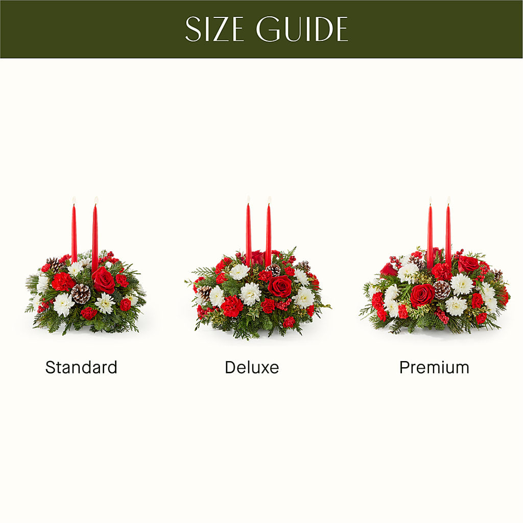 Holiday Soiree Centerpiece –  The Colonial Florist And Gift Shop, Huntingdon PA