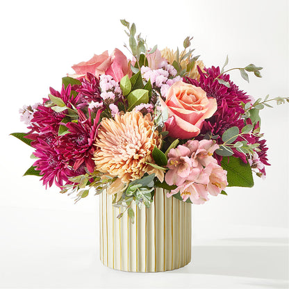 Berry Cobbler Bouquet with Ivory Vase –  The Colonial Florist And Gift Shop, Huntingdon PA