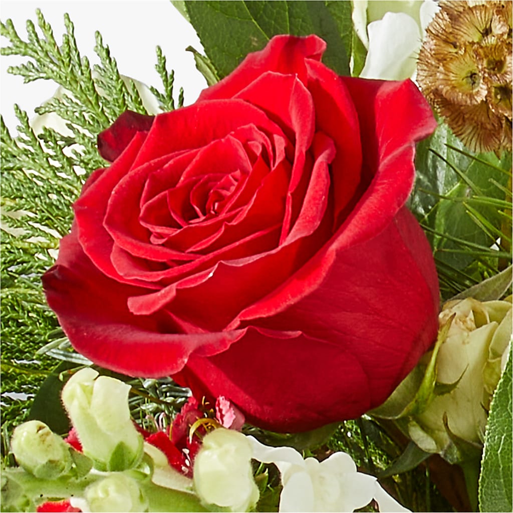 Deck the Halls Bouquet –  The Colonial Florist And Gift Shop, Huntingdon PA