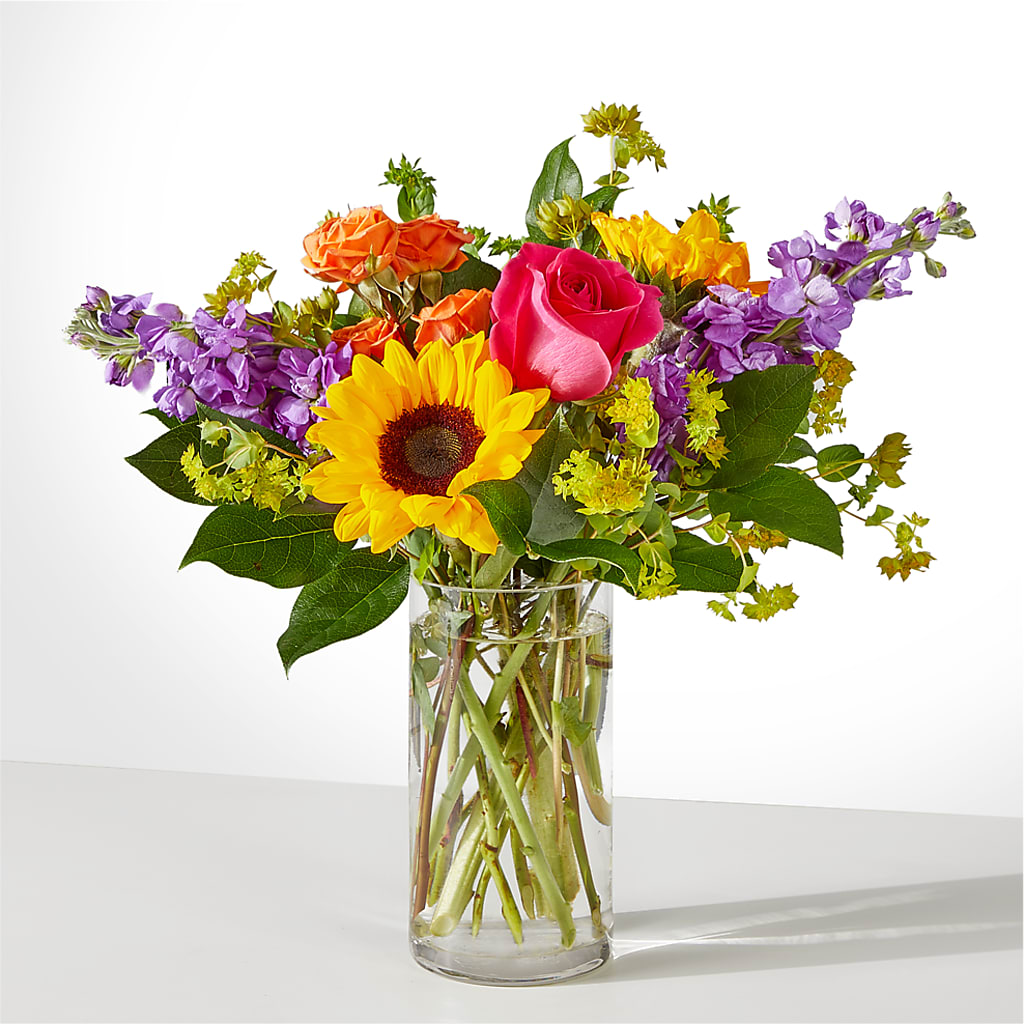 Vibrant Greetings Bouquet –  The Colonial Florist And Gift Shop, Huntingdon PA