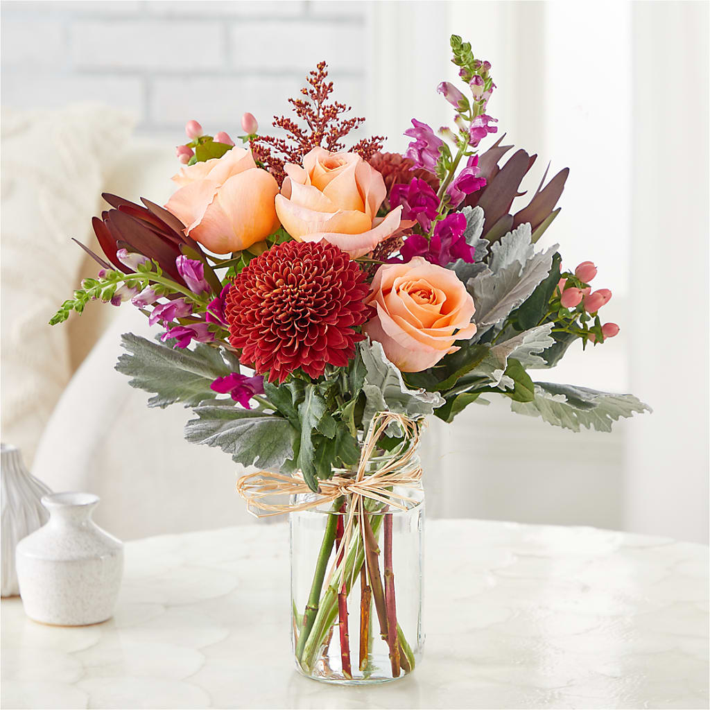 Moody Hues Bouquet –  The Colonial Florist And Gift Shop, Huntingdon PA