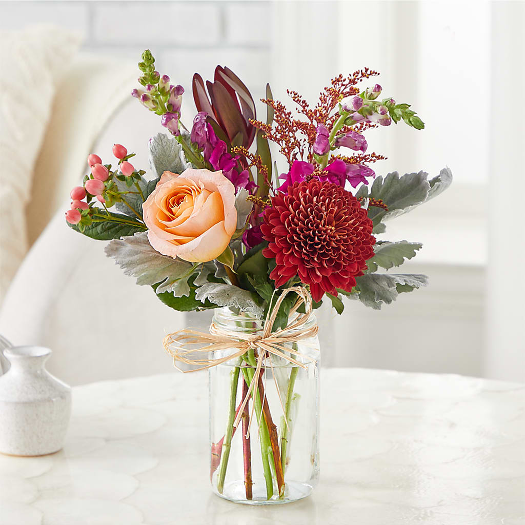Moody Hues Bouquet –  The Colonial Florist And Gift Shop, Huntingdon PA