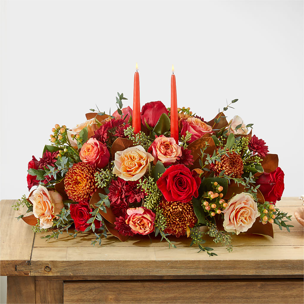 Gather Near Centerpiece –  The Colonial Florist And Gift Shop, Huntingdon PA
