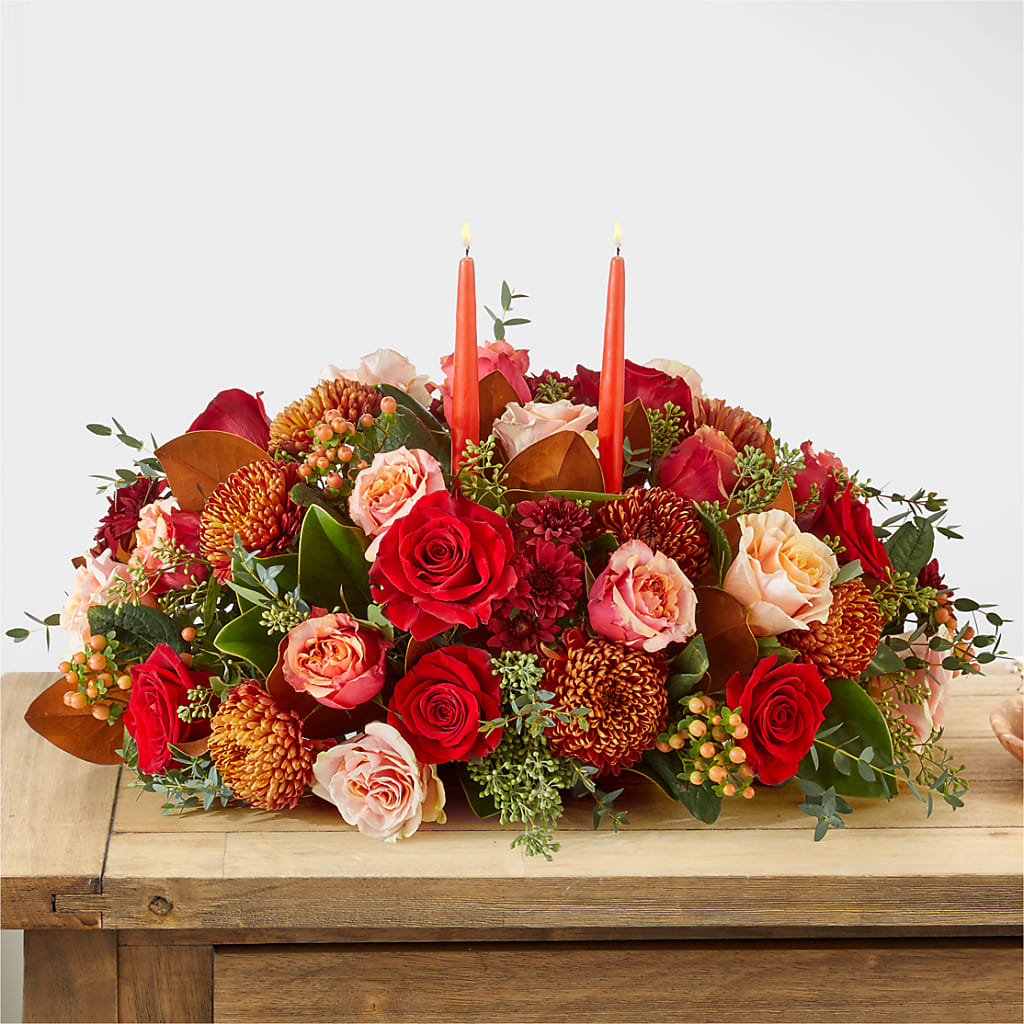 Gather Near Centerpiece –  The Colonial Florist And Gift Shop, Huntingdon PA