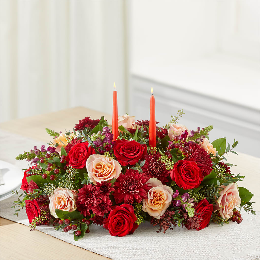 Most Thankful Centerpiece –  The Colonial Florist And Gift Shop, Huntingdon PA