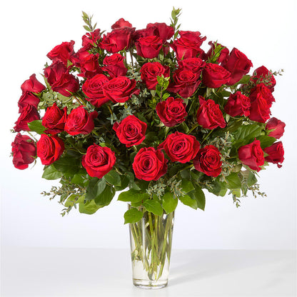 Forever Yours Fifty Stem Red Rose Bouquet –  The Colonial Florist And Gift Shop, Huntingdon PA