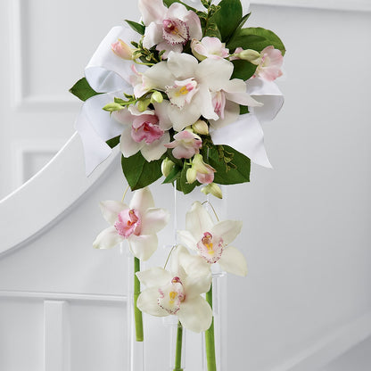 Perfect Entrance Pew Arrangement –  The Colonial Florist And Gift Shop, Huntingdon PA