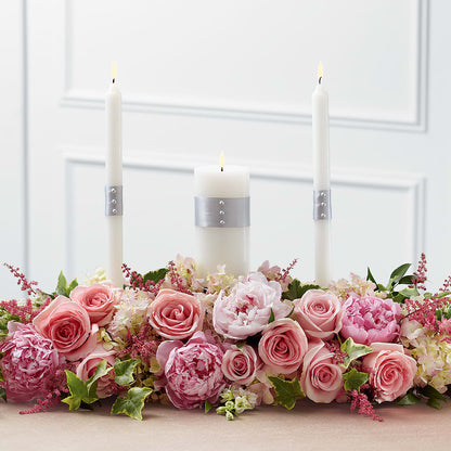Worldwide Romance Unity Candle Arrangement –  The Colonial Florist And Gift Shop, Huntingdon PA