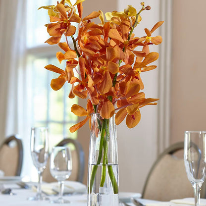 Orange Mokara Bud Vase –  The Colonial Florist And Gift Shop, Huntingdon PA