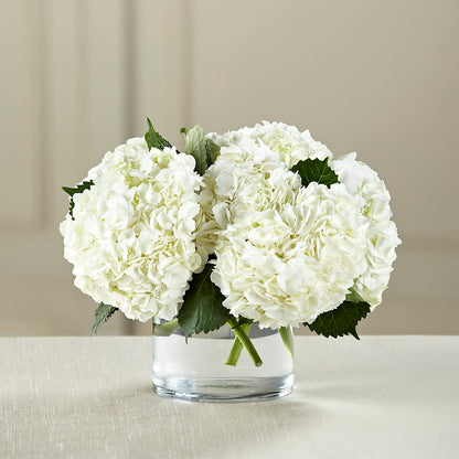 White Hydrangea Bouquet –  The Colonial Florist And Gift Shop, Huntingdon PA