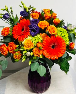 Colonial Bright Fall Arrangements